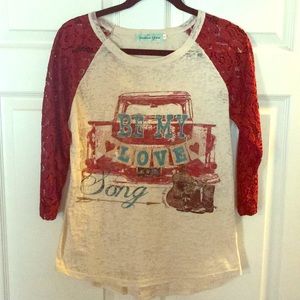 Southern Grace printed shirt